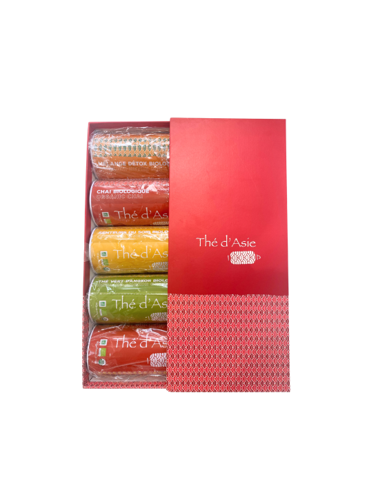 Coffret 5 box Detox - Biologique- THÉ D'ASIE