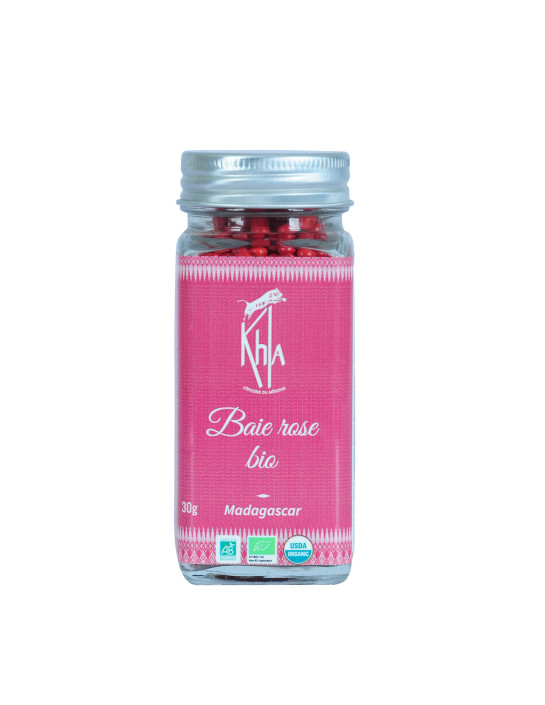 Baies roses biologique - 30g - Pot-