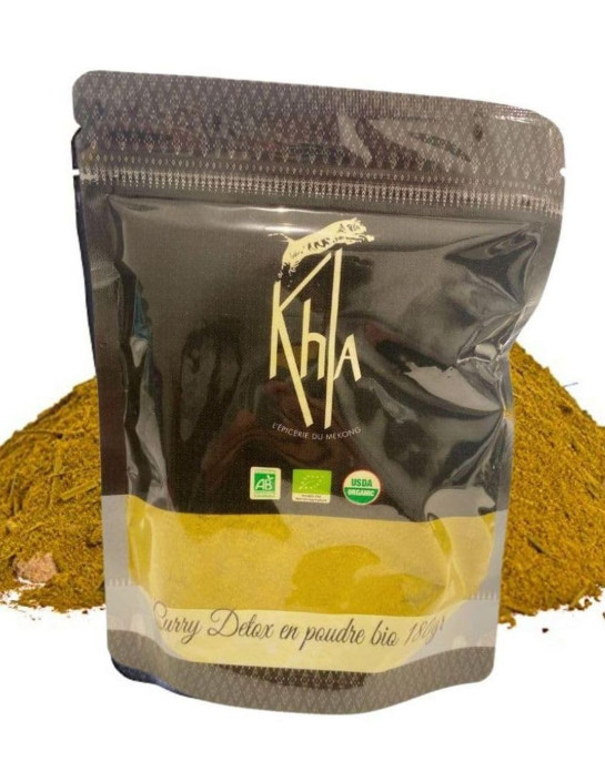 Curry detox - Biologique - en poudre - 180g- KHLA