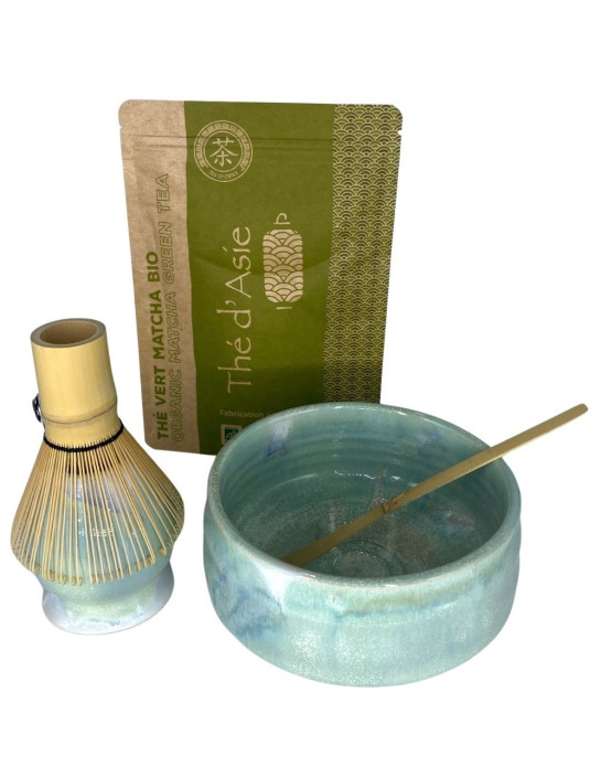 Set Matcha Vietnam Vert d'eau-