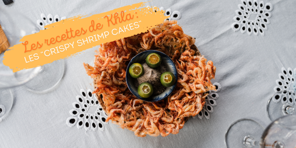 Les "crispy-shrimp-cakes" by Chef Nak