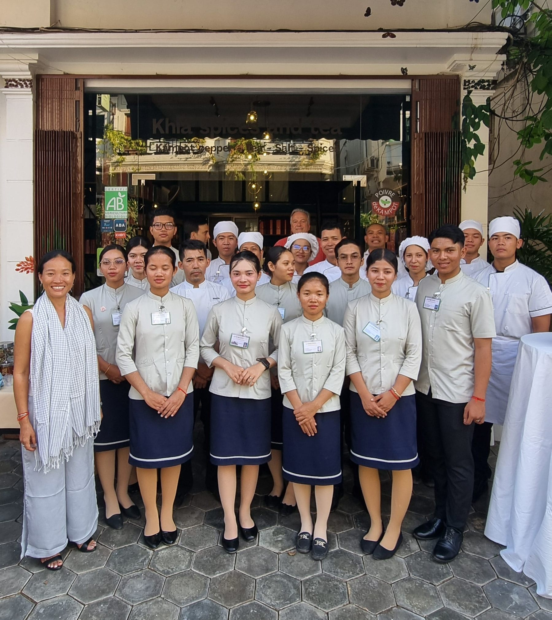 L'école d'hôtellerie et de restauration Paul Dubrule à Siem Reap